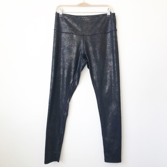 Zella Pants - Zella Faux Leather Leggings in Black